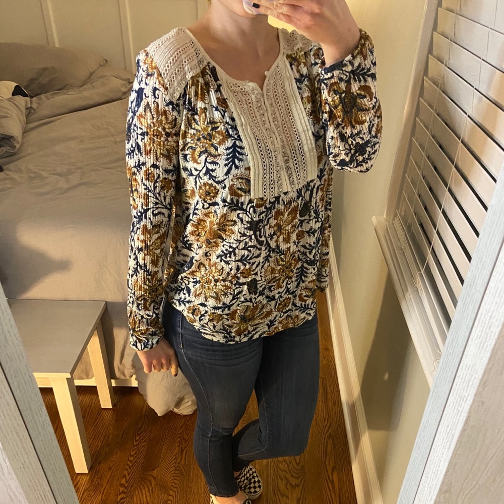 Lucky Brand Floral Top